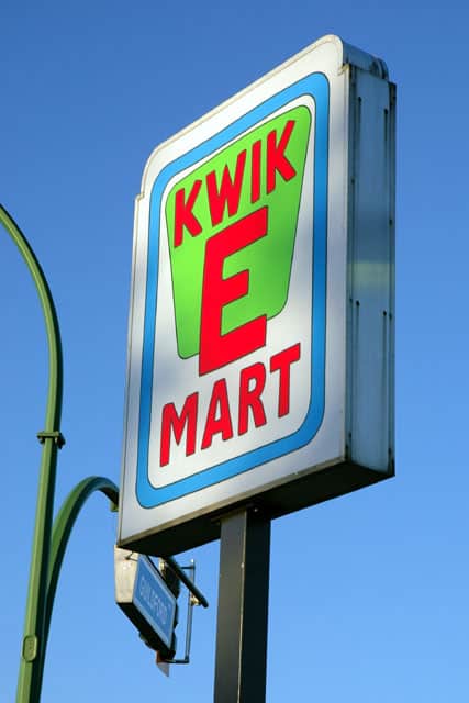 Who has the only Kwik-E-Mart in Canada - Coquitlam Does - Ian Lee -  Marketer, Photographer.
