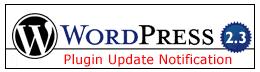 Wordpress 2.3 Update