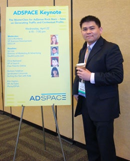 Ian Lee speaking at AdSpace AdTech SF 2009