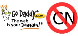 GoDaddy to stop registering .CN domain names